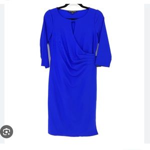 Boston Proper Faux Wrap Dress-NWT